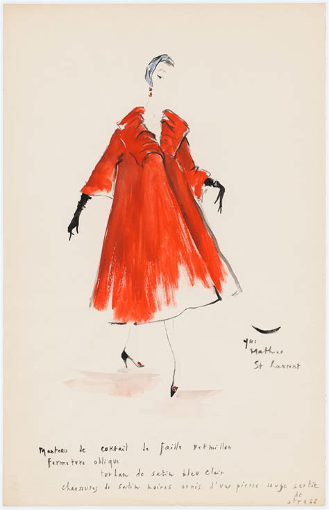 ysl handbag pen and ink illustration|Yves Saint Laurent, Early Drawings .